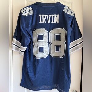 Mitchell & Ness Blue and Silver Football Jersey